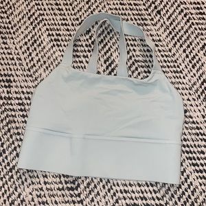 Crisscross Athleta sage green workout top